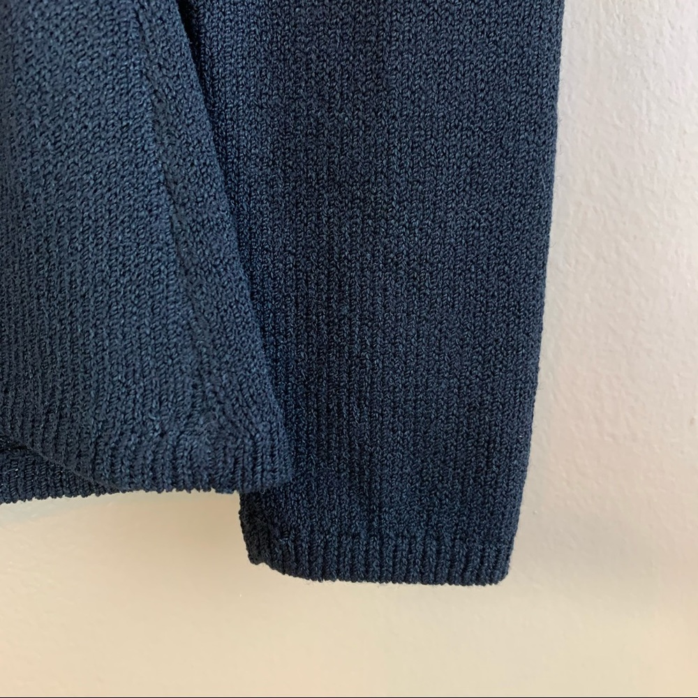 Vintage St. John Peplum Sweater v-neck RELISTED - Picture 5 of 14